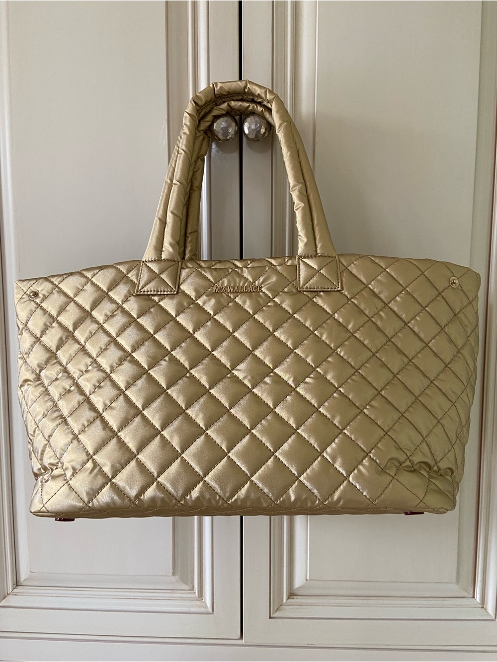 MZ Wallace Metro City Tote - Light Gold Pearl - Picture 2 of 15